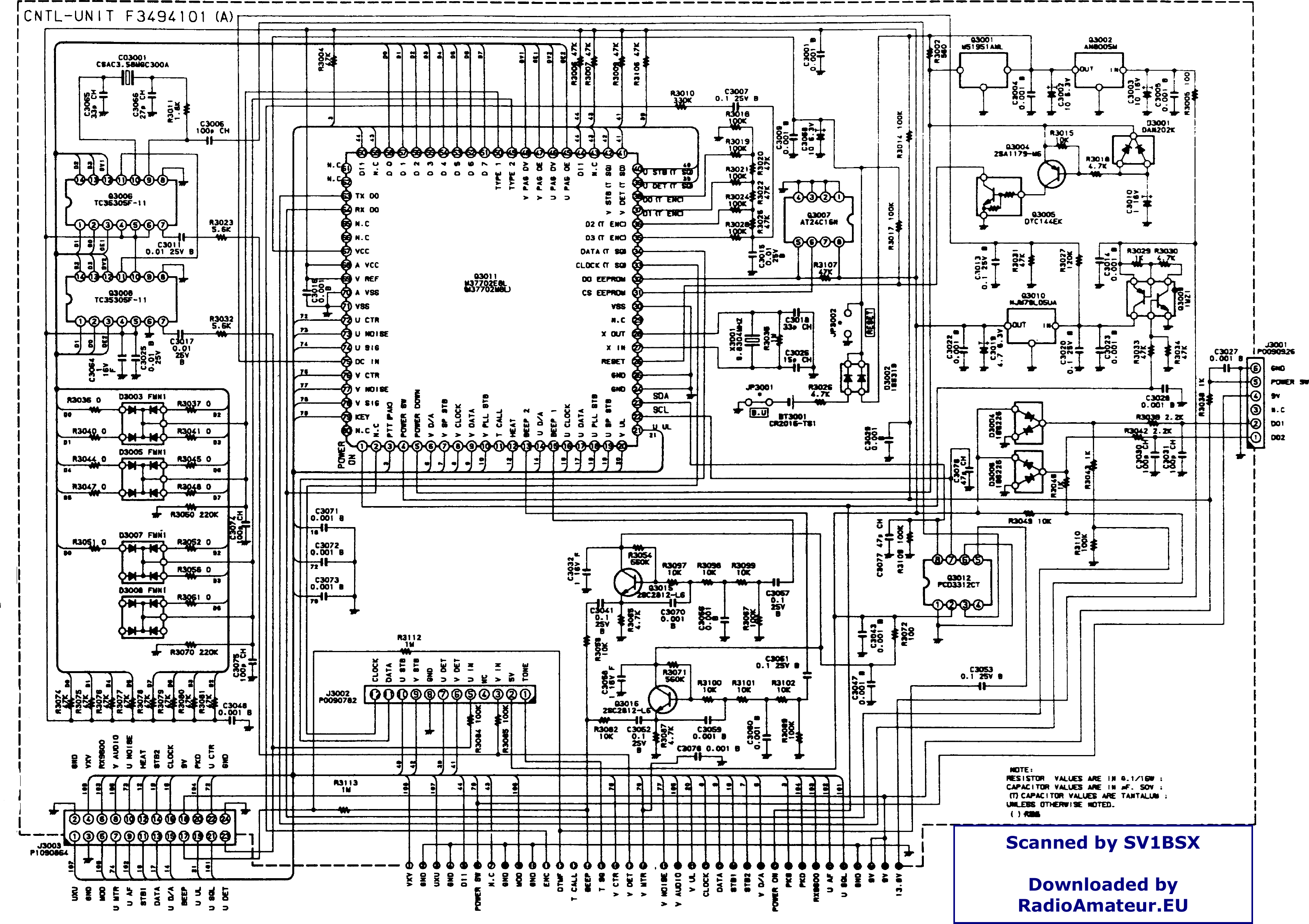 Page 6 of 7 - Yaesu FT-8500 Schematic YAESU--FT-8500-SCHEMA