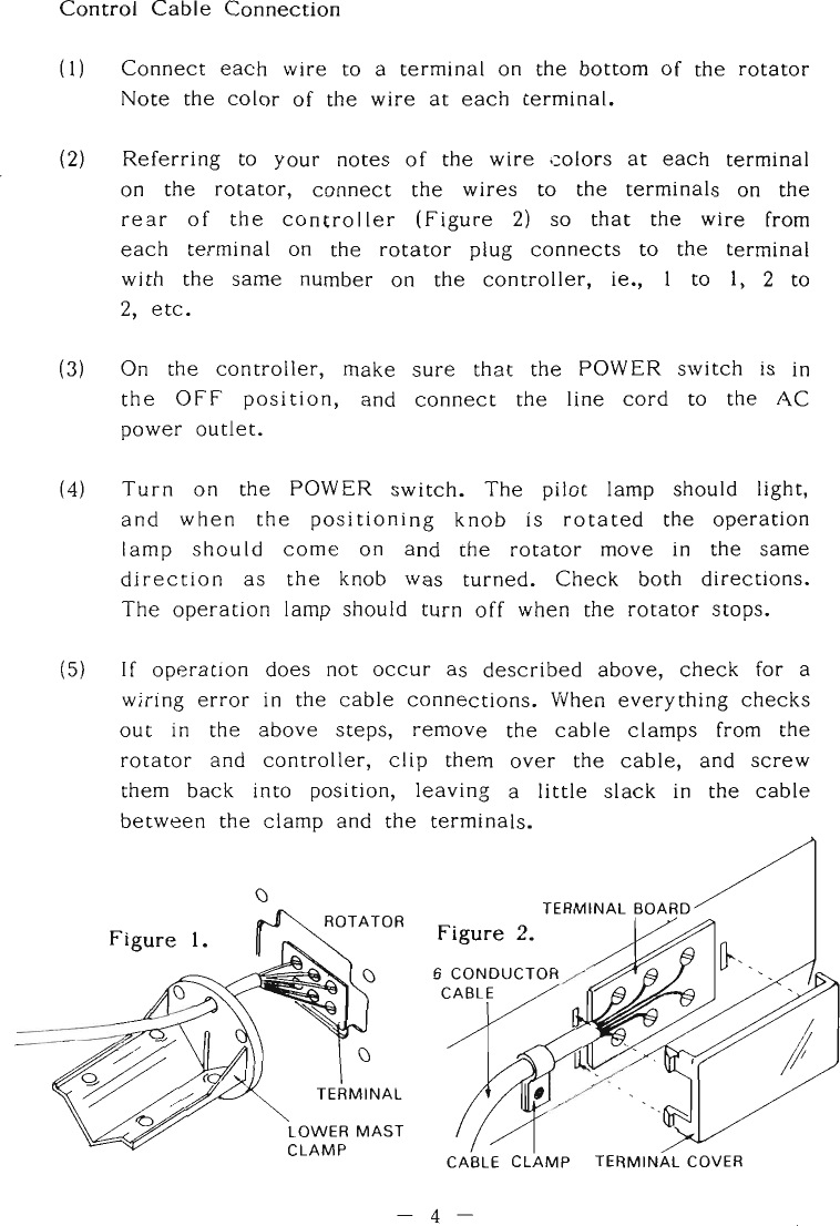 Page 5 of 11 - YAESU--Rotator-G-250-User-Manual