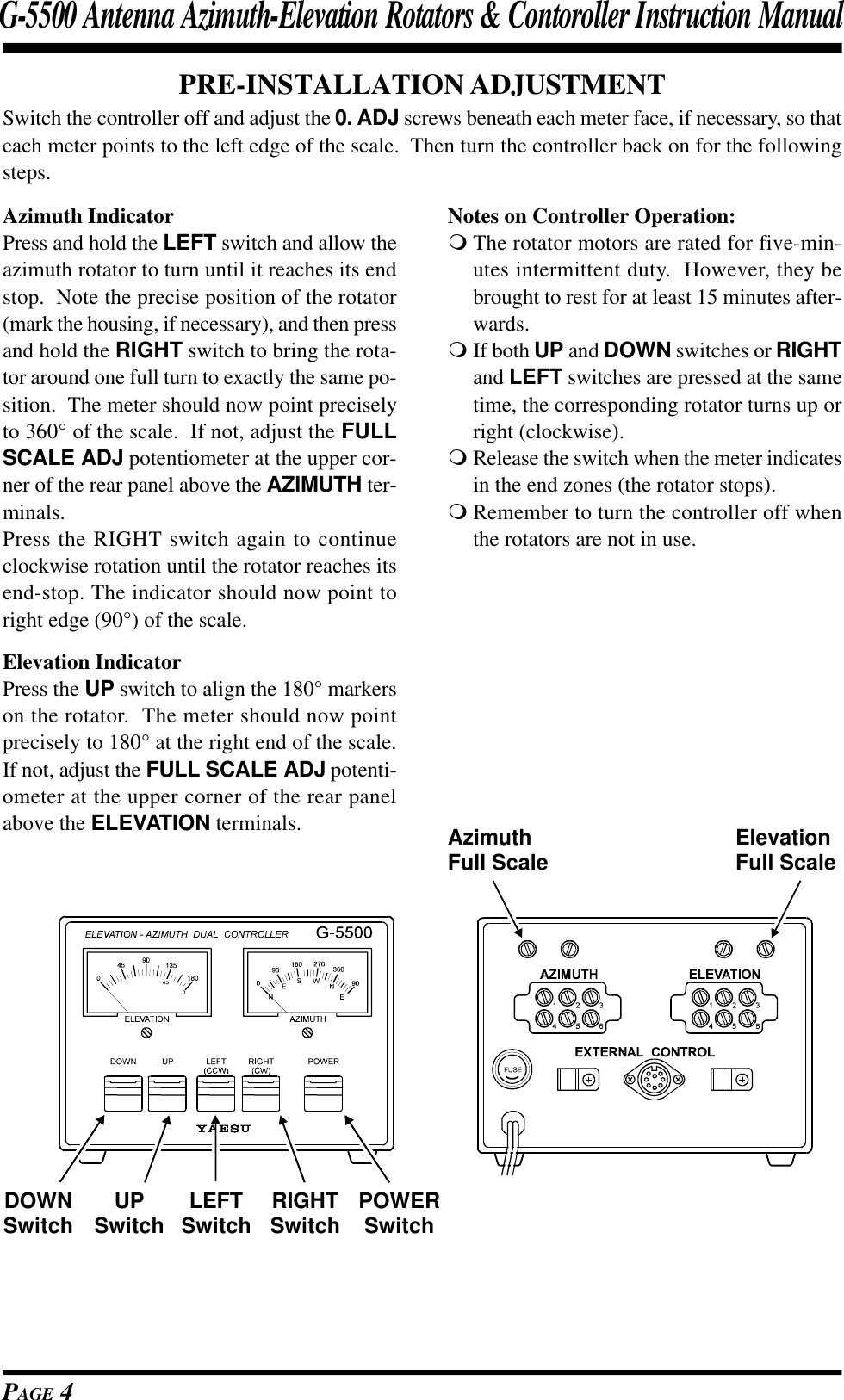 Page 6 of 12 - 名称未設定-3 YAESU--Rotator-G-5500 User Manual