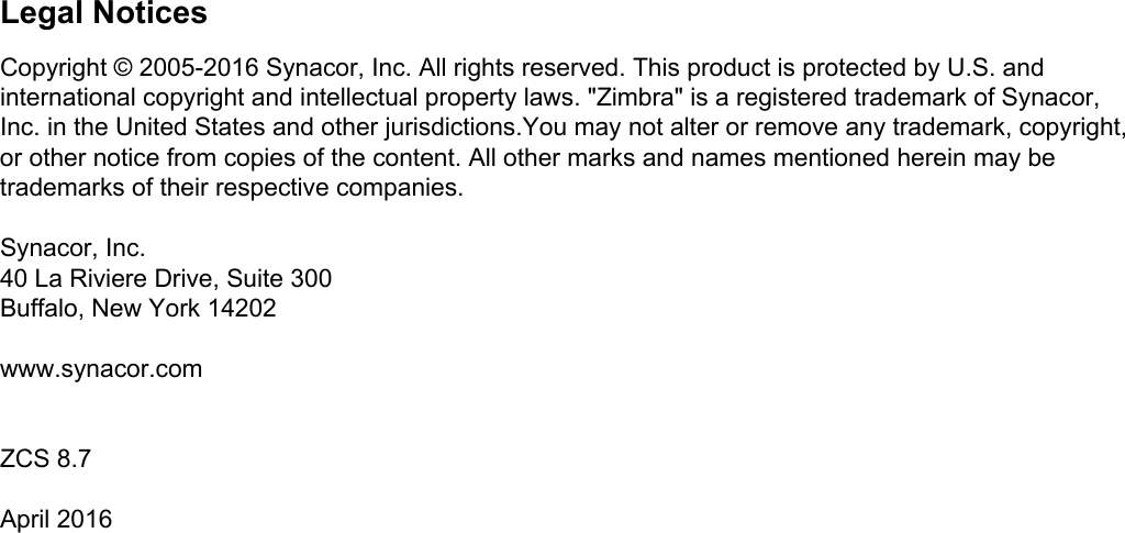 Page 2 of 8 - ICalendar Migration Guide Zimbra I Calendar