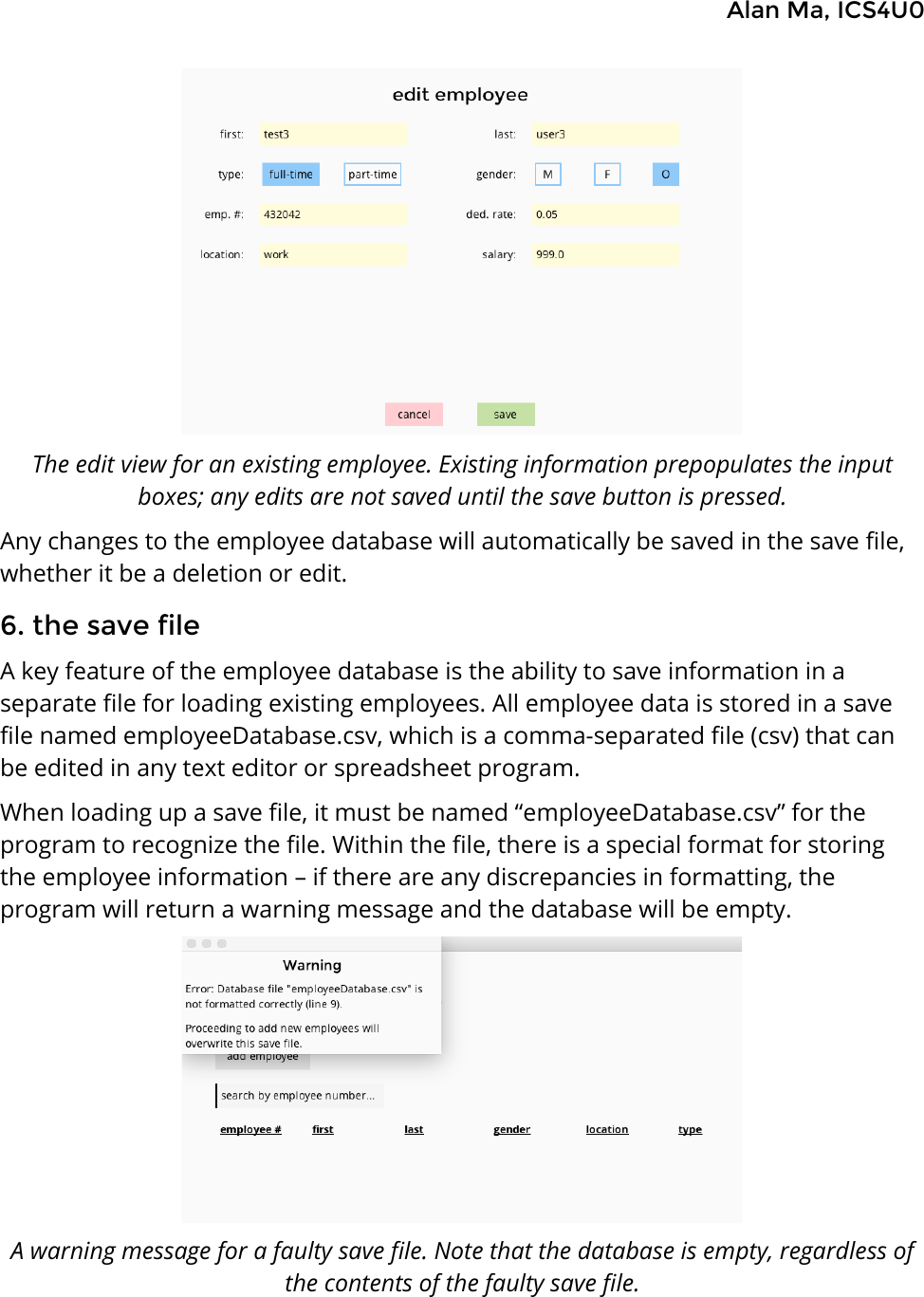 Page 7 of 8 - Employee Database User Guide