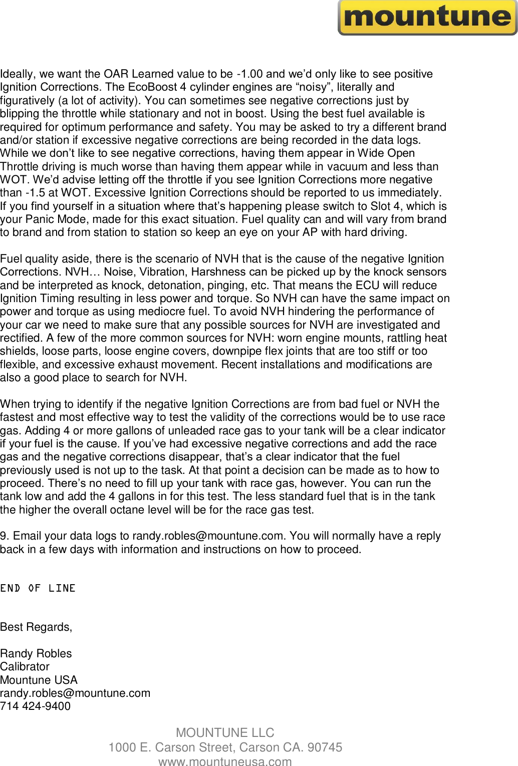 Page 4 of 4 - Focus ST Datalogging Instructions REVISED8