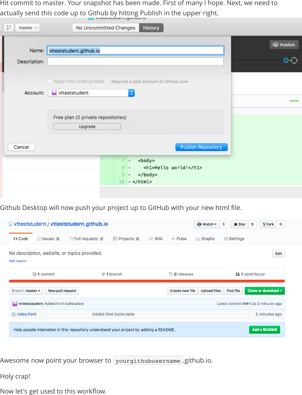 Page 8 of 9 - Github Desktop Instructions