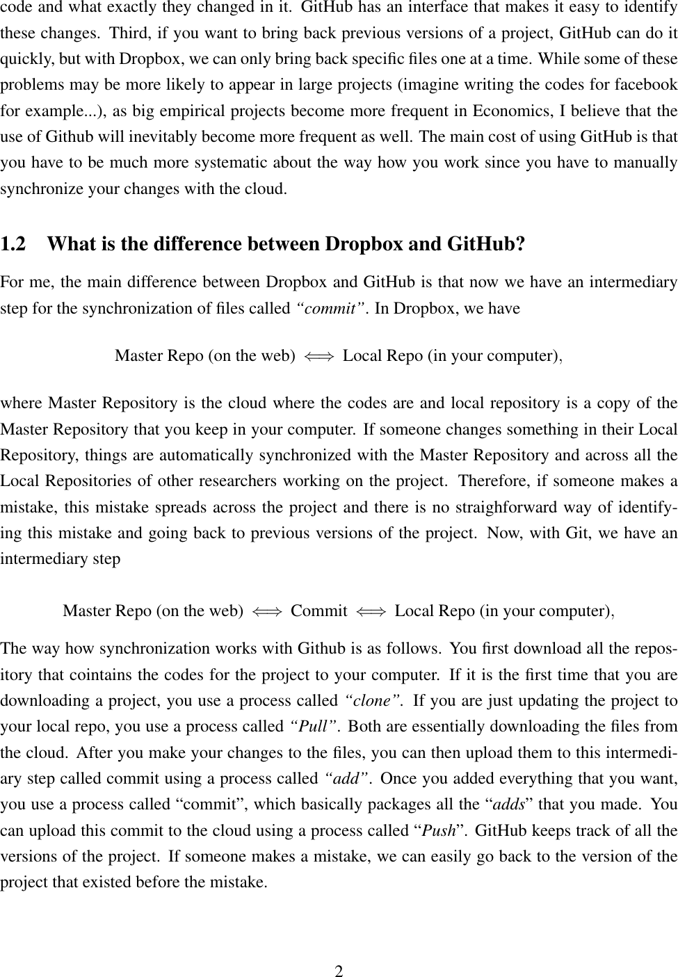 Page 2 of 7 - A Brief Introduction To GitHub For Social Scientists Using Stata And DropboxThe Purpose Of This Material Is Serve Just As An  Github-manual