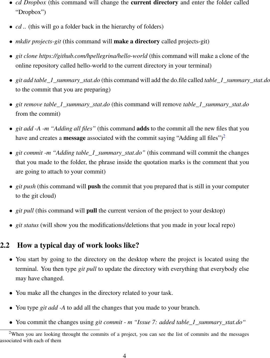 Page 4 of 7 - A Brief Introduction To GitHub For Social Scientists Using Stata And DropboxThe Purpose Of This Material Is Serve Just As An  Github-manual