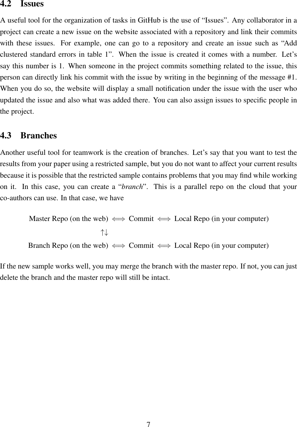 Page 7 of 7 - A Brief Introduction To GitHub For Social Scientists Using Stata And DropboxThe Purpose Of This Material Is Serve Just As An  Github-manual