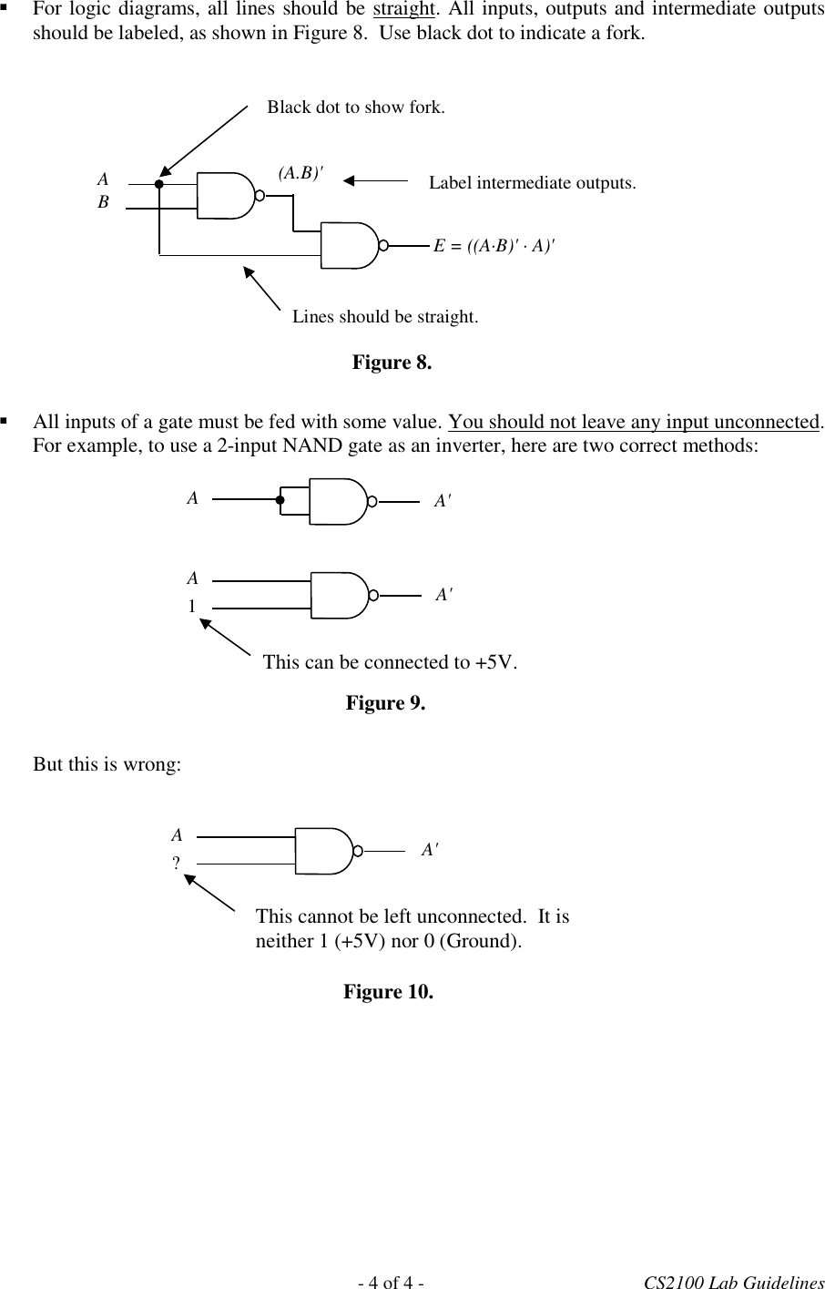 Page 4 of 4 - CS2100 Lab Guidelines Guide