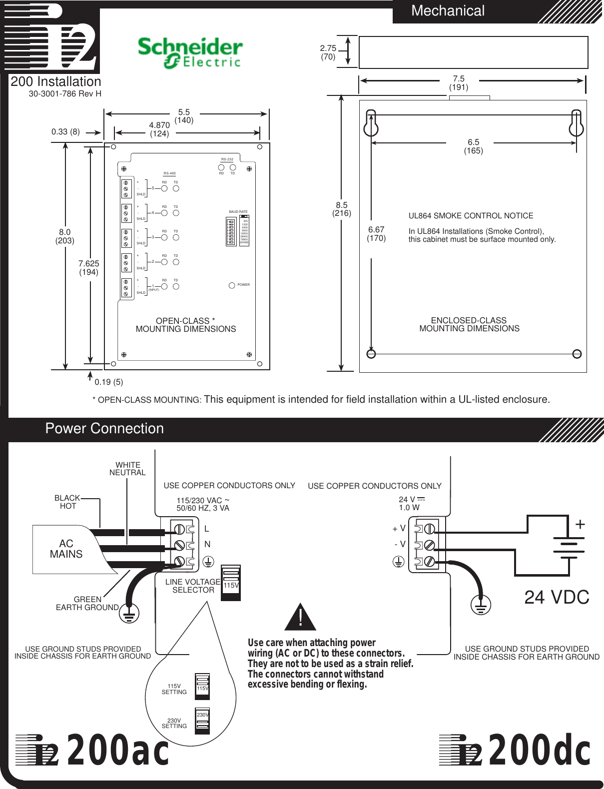 Page 1 of 2 - Ftp://ftp.zenex.pl/katalogi/schneider/5_systemy_automatyki_i_bezpieczenstwa_w_budynkach/5_1_andover_continuum/pdf/instrukcje_materialy_techniczne/i2_200_controller_installation_instructions.en I2 200 Controller Installation Instructions.en