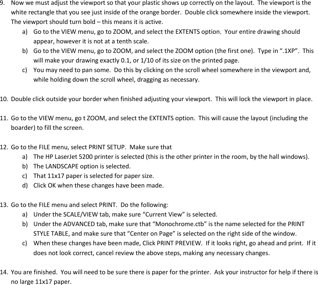 Page 2 of 2 - Inflatable Structure Layout Drawing Instructions