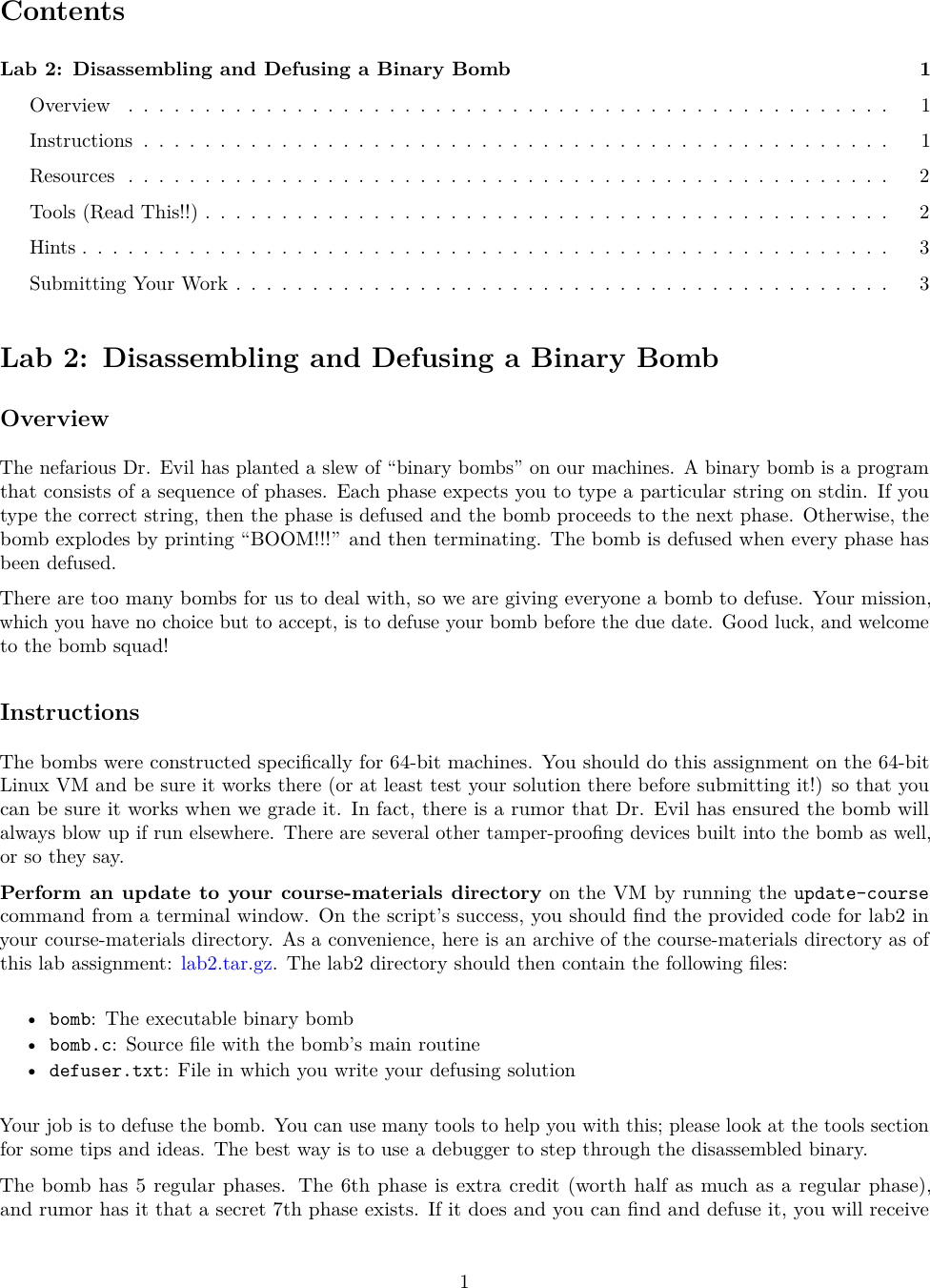 how to write c code to bute force a binary bomb phase 6