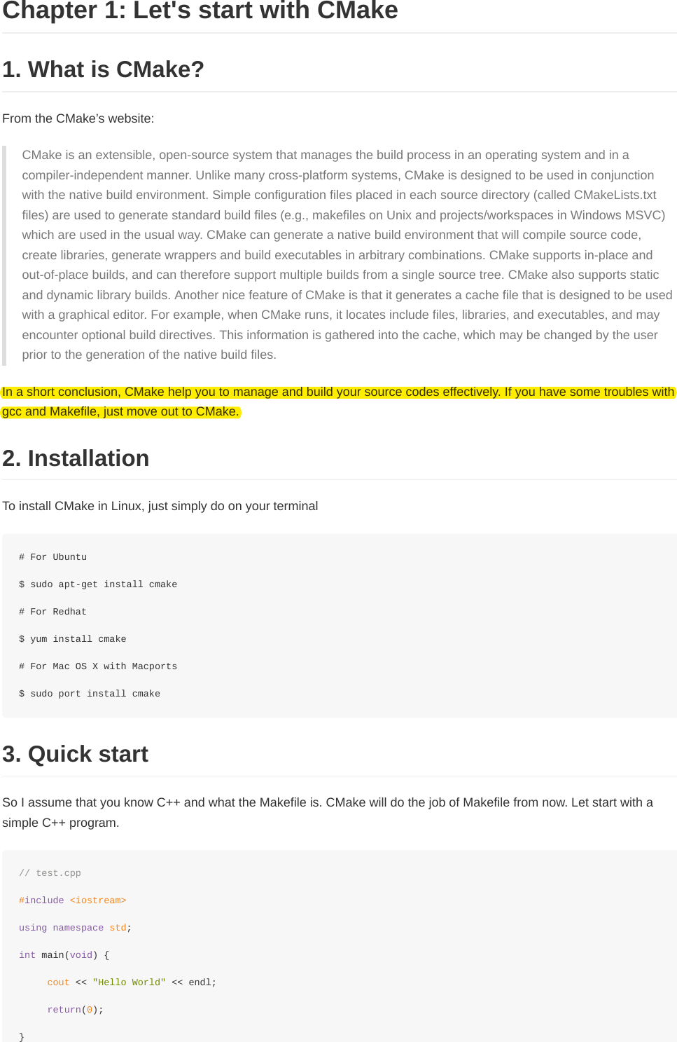 Page 4 of 7 - Learning CMake: A Beginner's Guide Learning-cmake-a-beginner-s-guide