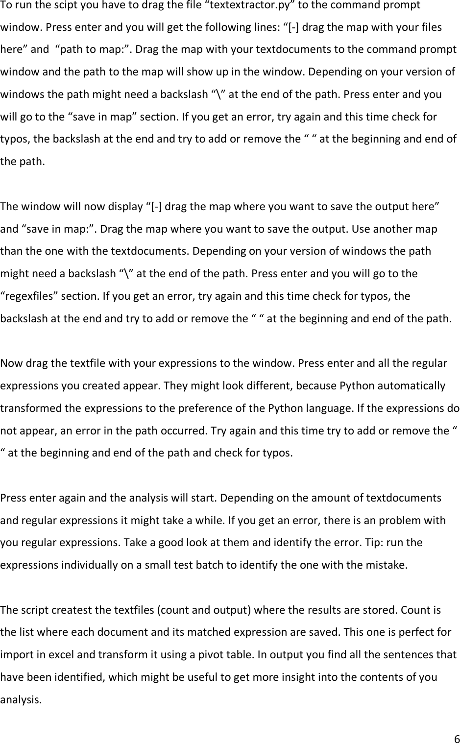 Page 7 of 8 - Manual Textextractorx Textextractor