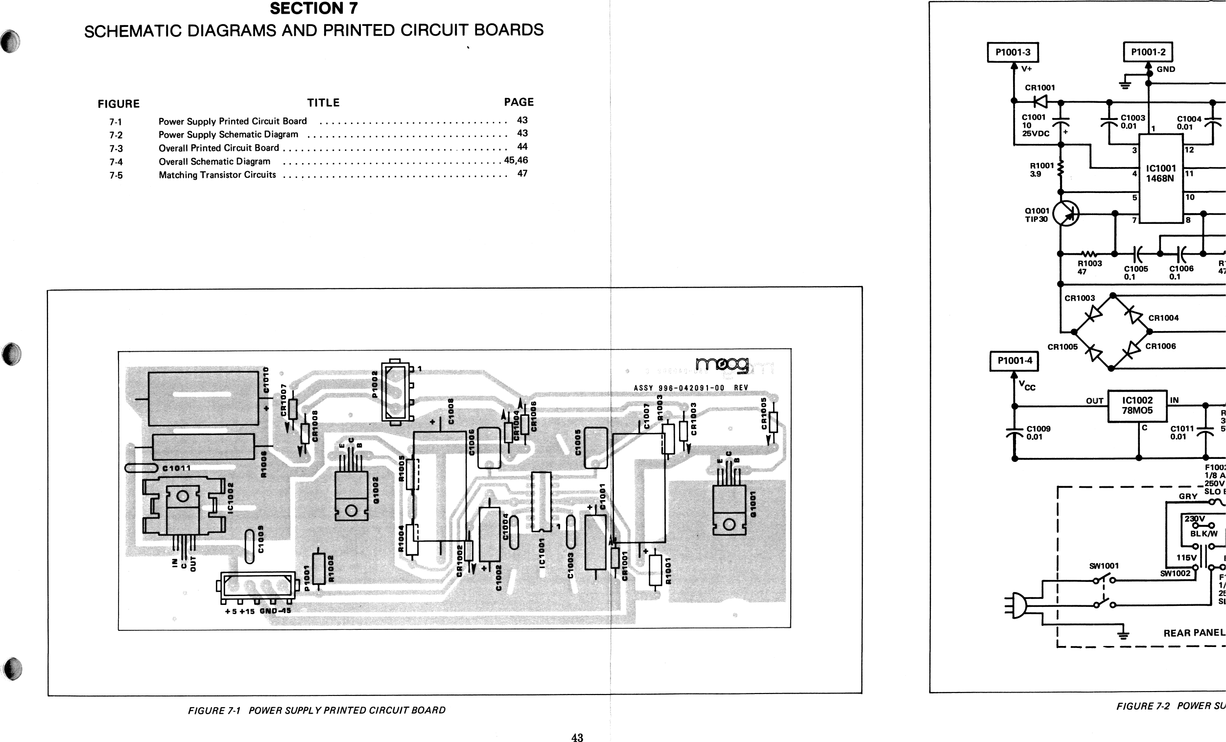 Page 1 of 8 - Moog Music Taurus 205A Schematic