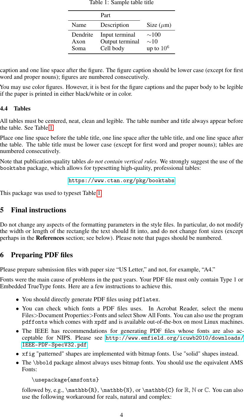 Page 4 of 5 - Nips 2018 Formatting Guide