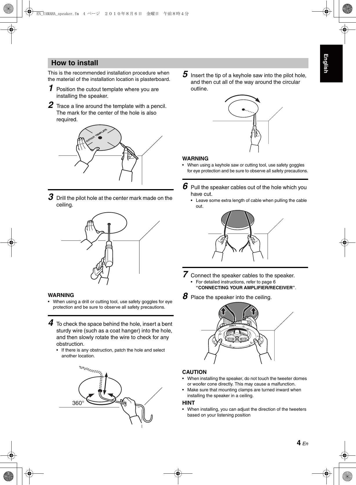 Page 5 of 8 - NS-ICS600 Owner's Manual [653KB] En Om