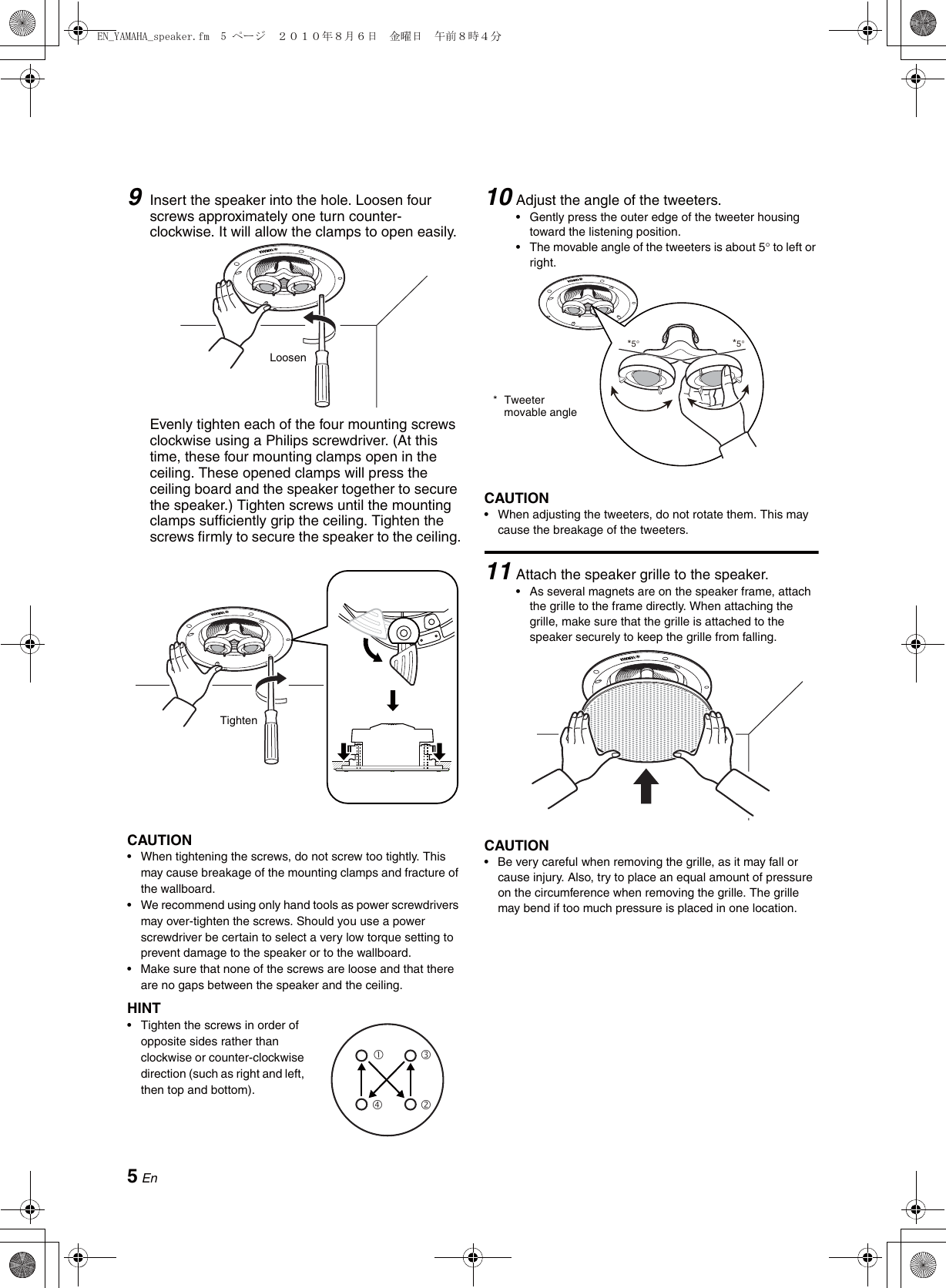 Page 6 of 8 - NS-ICS600 Owner's Manual [653KB] En Om