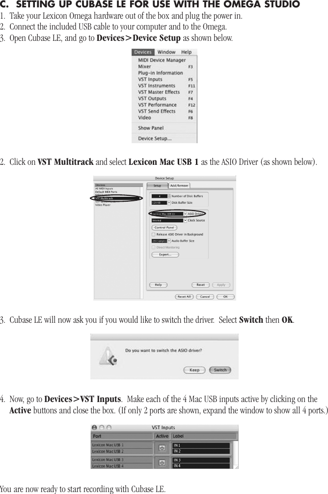 Page 7 of 8 - Lexicon Omega Software180542B Omegasoftware180542b Original
