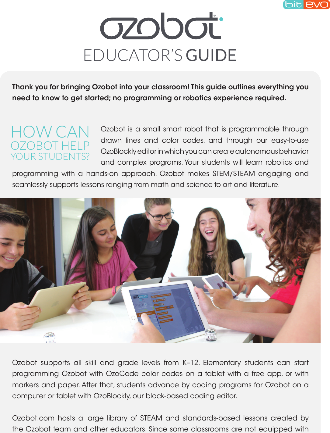 Page 1 of 8 - Ozobot-educators-guide