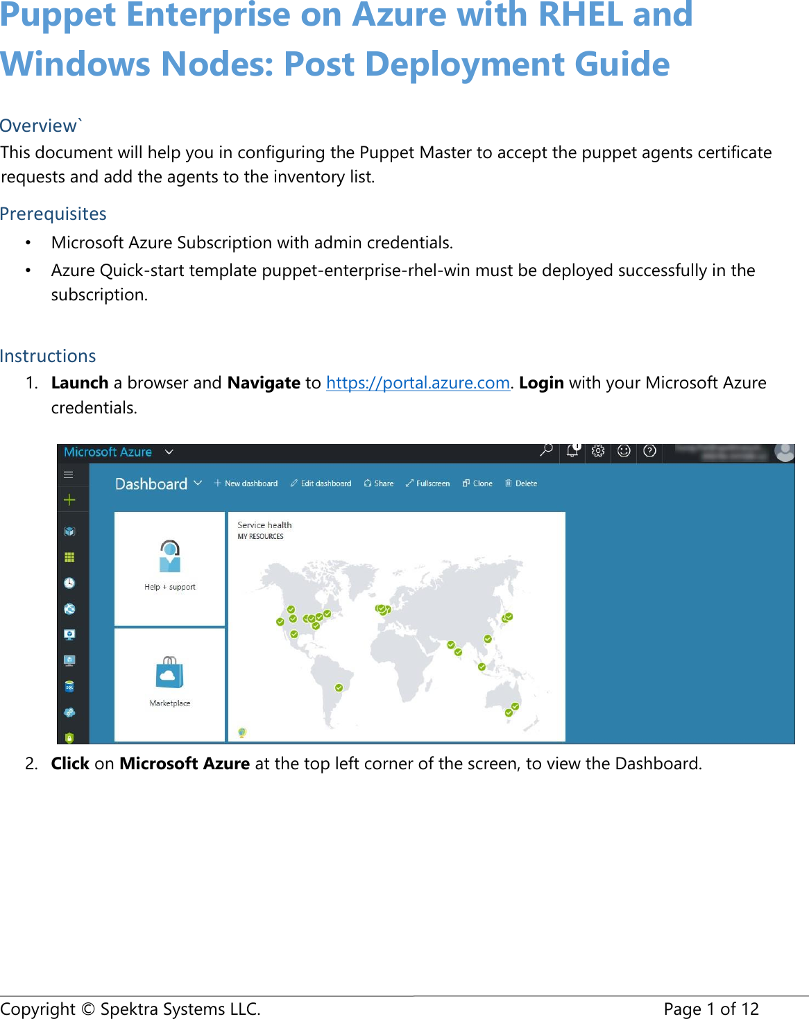 Puppet post deployment guide