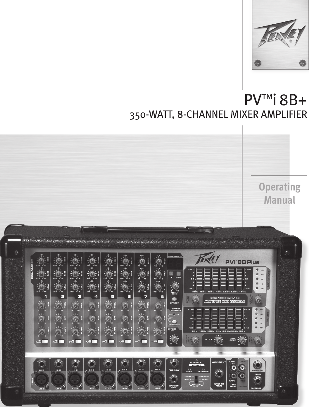 Peavey I8B Users Manual