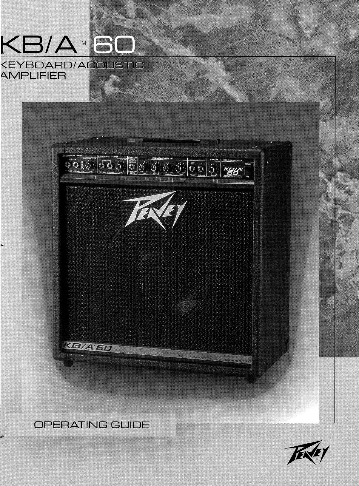 Page 1 of 10 - Peavey Peavey-Kb-A-60-Users-Manual-  Peavey-kb-a-60-users-manual