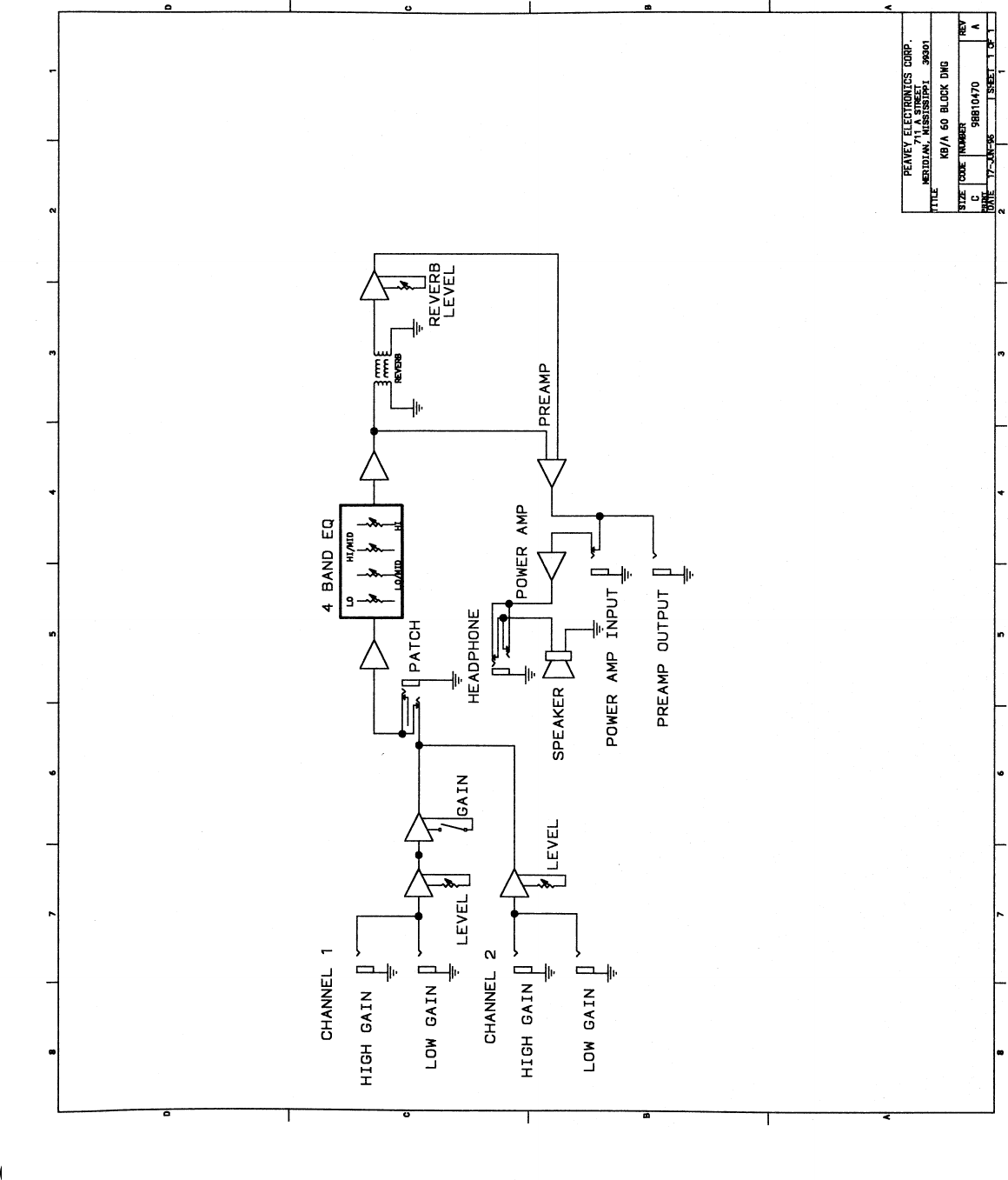 Page 7 of 10 - Peavey Peavey-Kb-A-60-Users-Manual-  Peavey-kb-a-60-users-manual