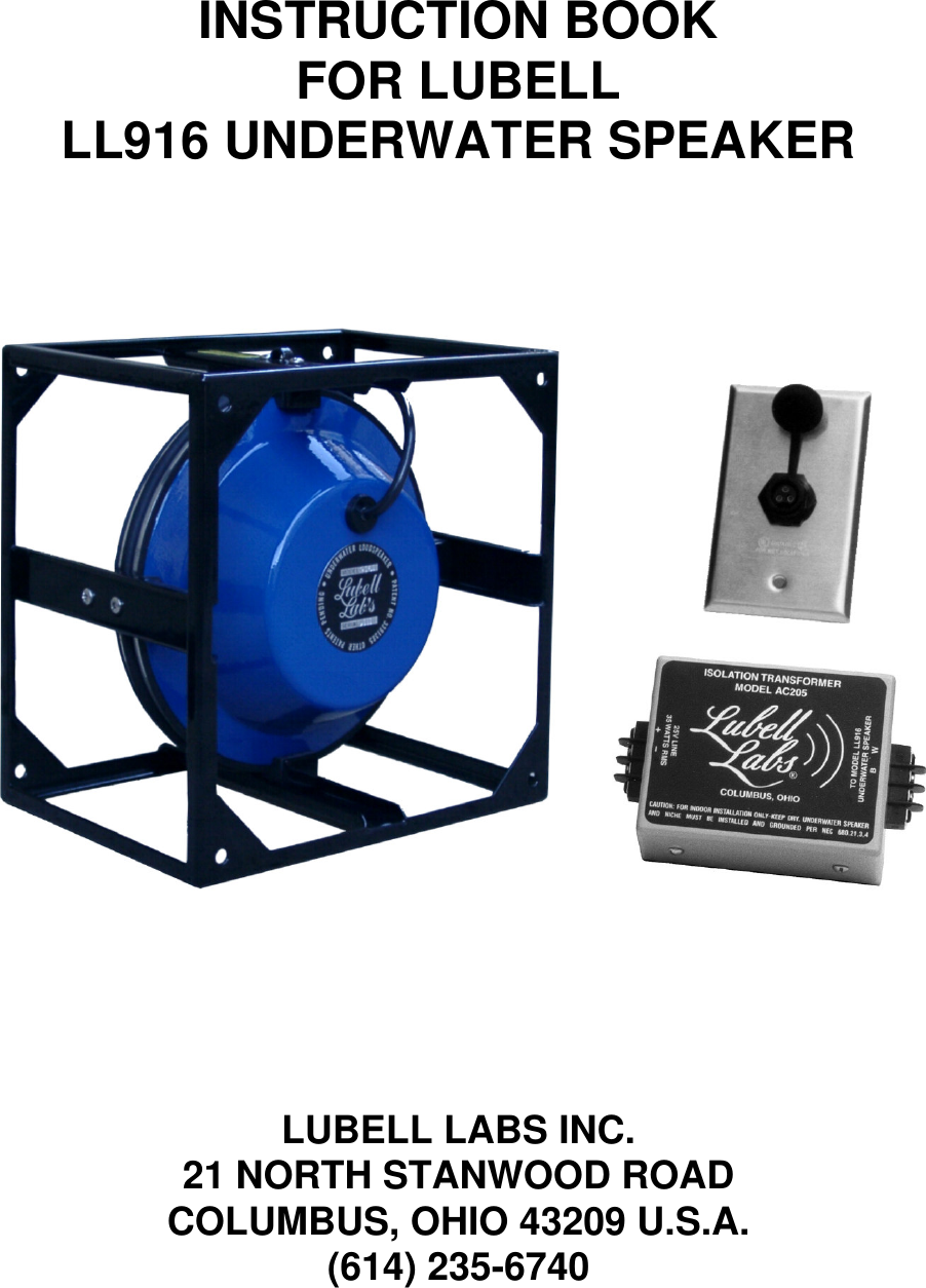 Page 1 of 6 - Peavey Peavey-Ll916-Users-Manual- Word Pro - Ll916C3-AC205B-C.lwp  Peavey-ll916-users-manual