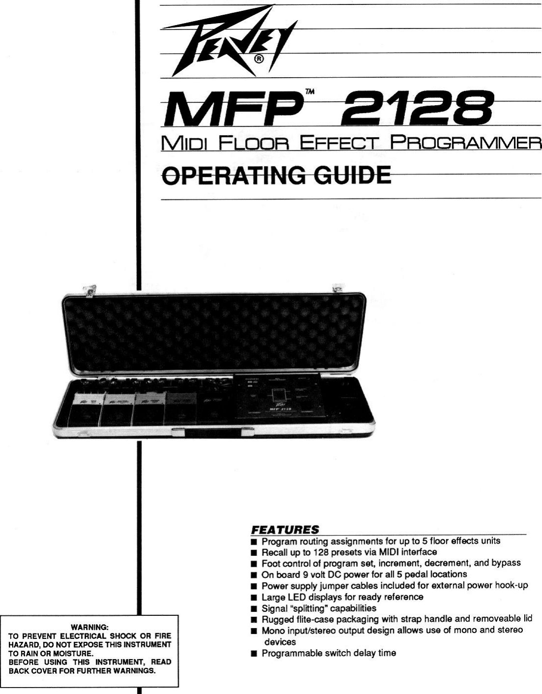 Peavey Mfp 2128 Users Manual