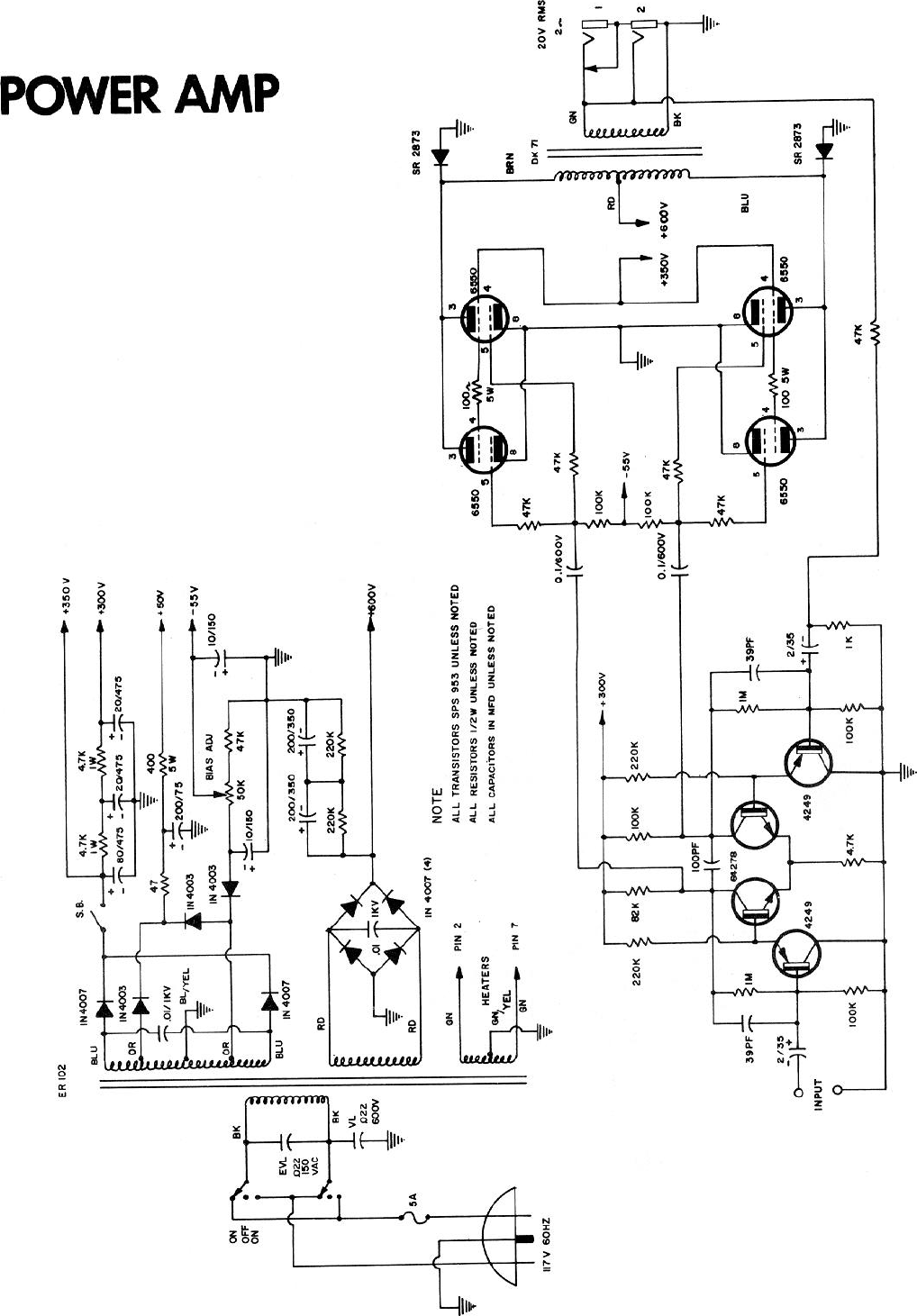 Page 10 of 10 - Peavey Peavey-Roadmaster-Users-Manual-  Peavey-roadmaster-users-manual