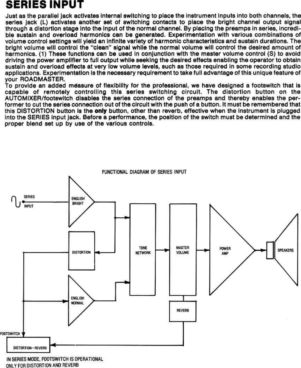 Page 3 of 10 - Peavey Peavey-Roadmaster-Users-Manual-  Peavey-roadmaster-users-manual