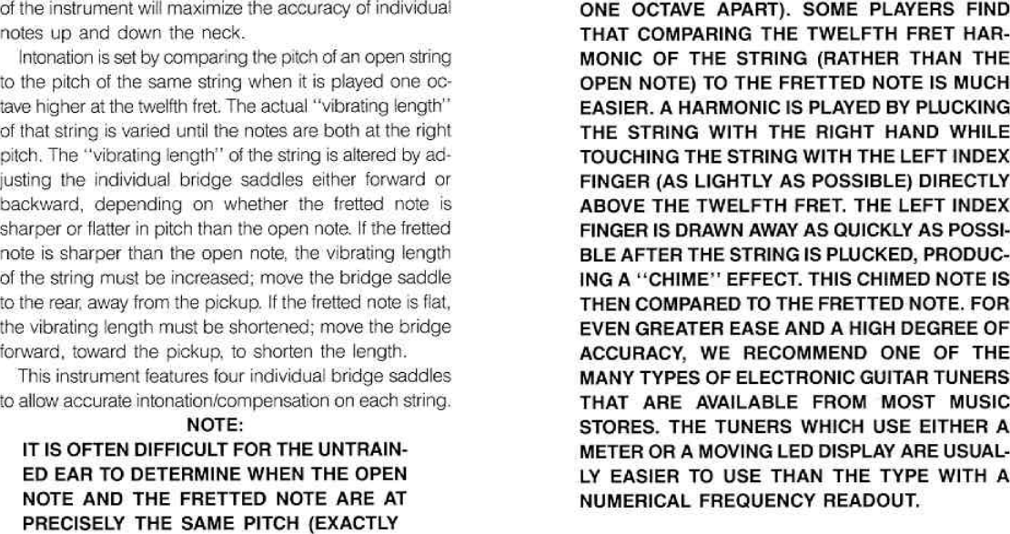 Page 6 of 12 - Peavey Peavey-Rsb-Bass-Users-Manual-  Peavey-rsb-bass-users-manual