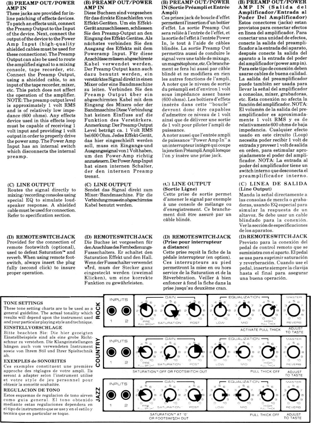 Page 3 of 4 - Peavey Peavey-Studio-Pro-50-Users-Manual-  Peavey-studio-pro-50-users-manual