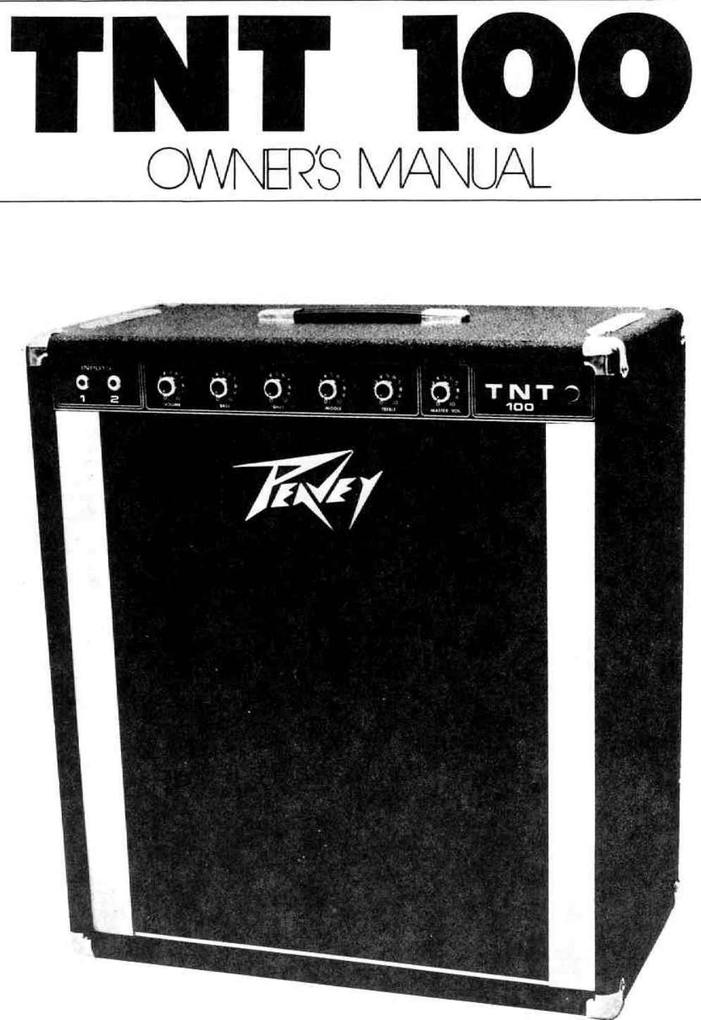 Page 1 of 4 - Peavey Peavey-Tnt-100-Users-Manual-  Peavey-tnt-100-users-manual