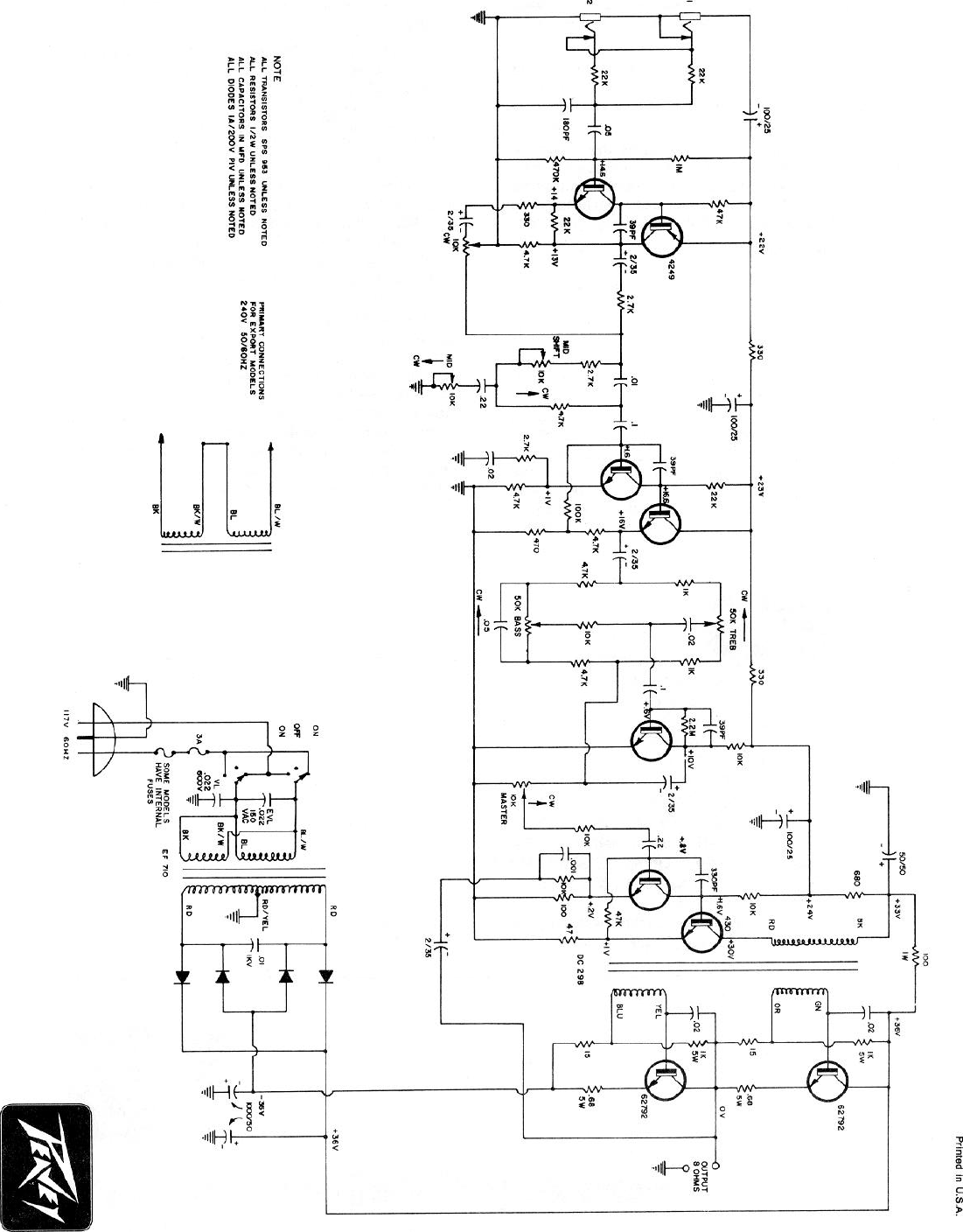 Page 4 of 4 - Peavey Peavey-Tnt-100-Users-Manual-  Peavey-tnt-100-users-manual