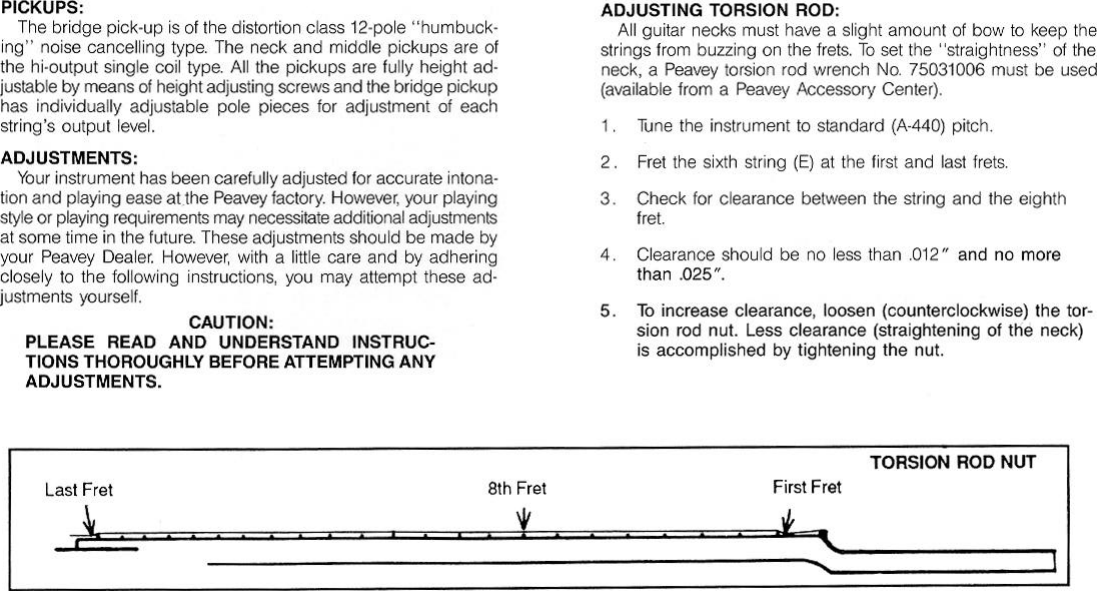 Page 4 of 11 - Peavey Peavey-Tracer-Lt-Users-Manual-  Peavey-tracer-lt-users-manual