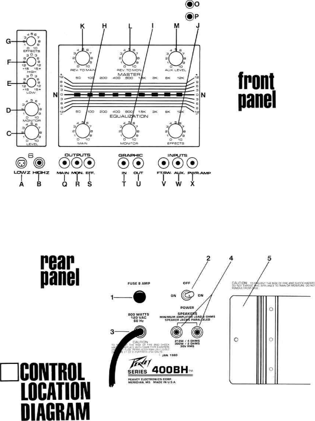 Page 4 of 6 - Peavey Peavey-Xr-600B-Users-Manual-  Peavey-xr-600b-users-manual