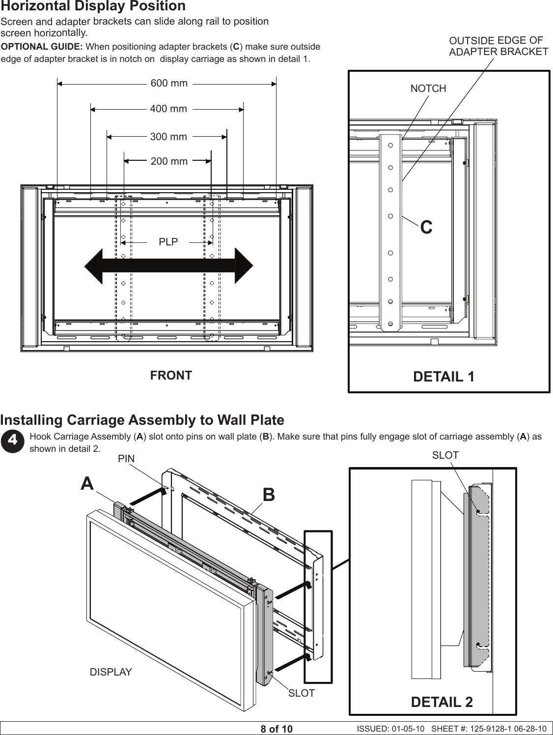 Peerless Industries Video Wall Mounting Solution Ds Vw660 Users Manual