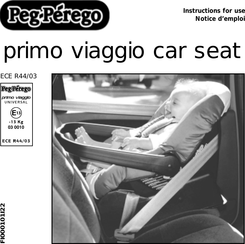 notice poussette peg perego