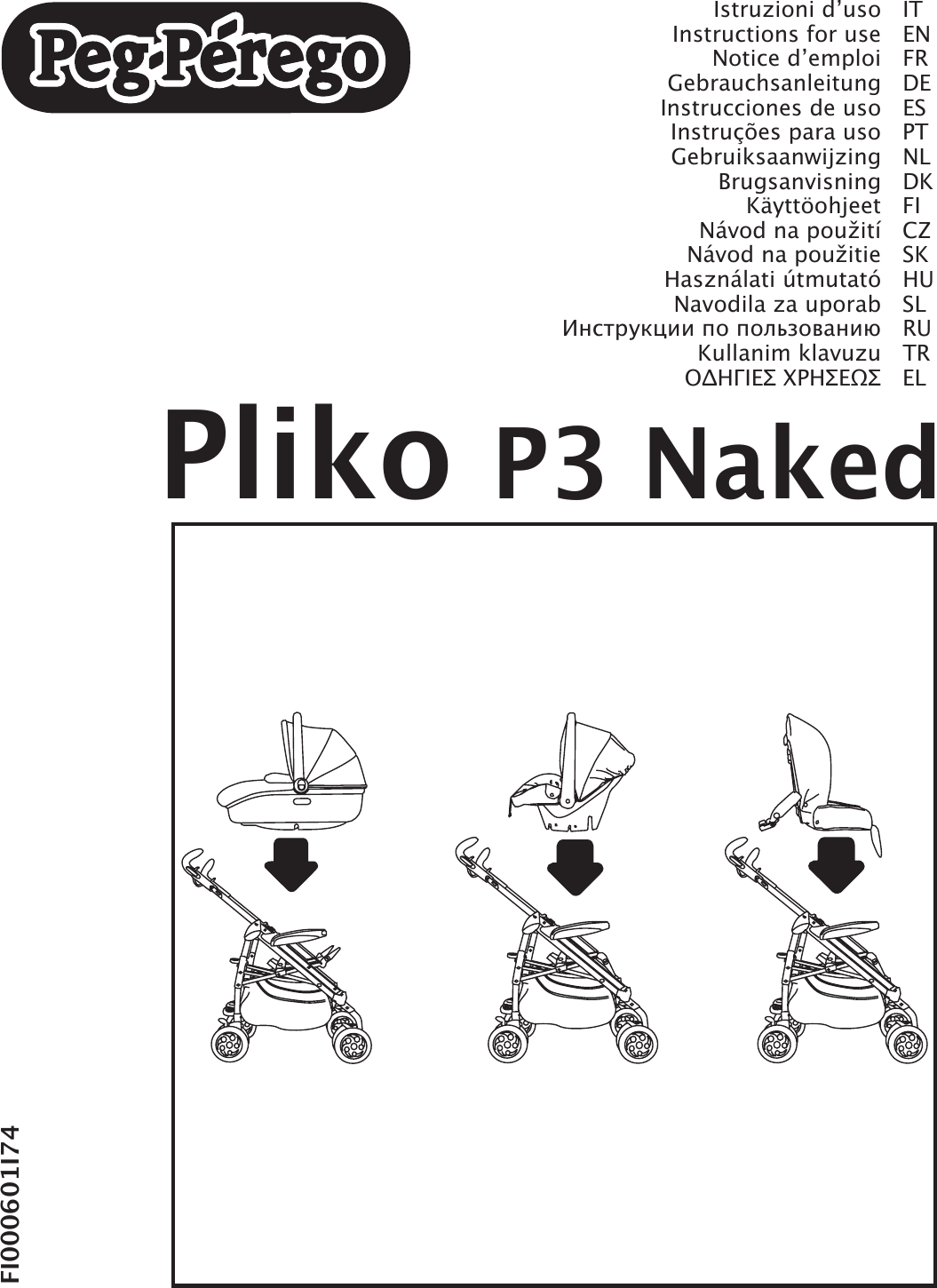 Peg Perego Pliko P3 Naked Instruction 