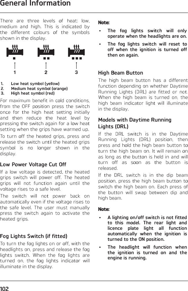 Page 102 of Pektron Group 007 KCU Keyless Control Unit User Manual OHB VG3 EN 01