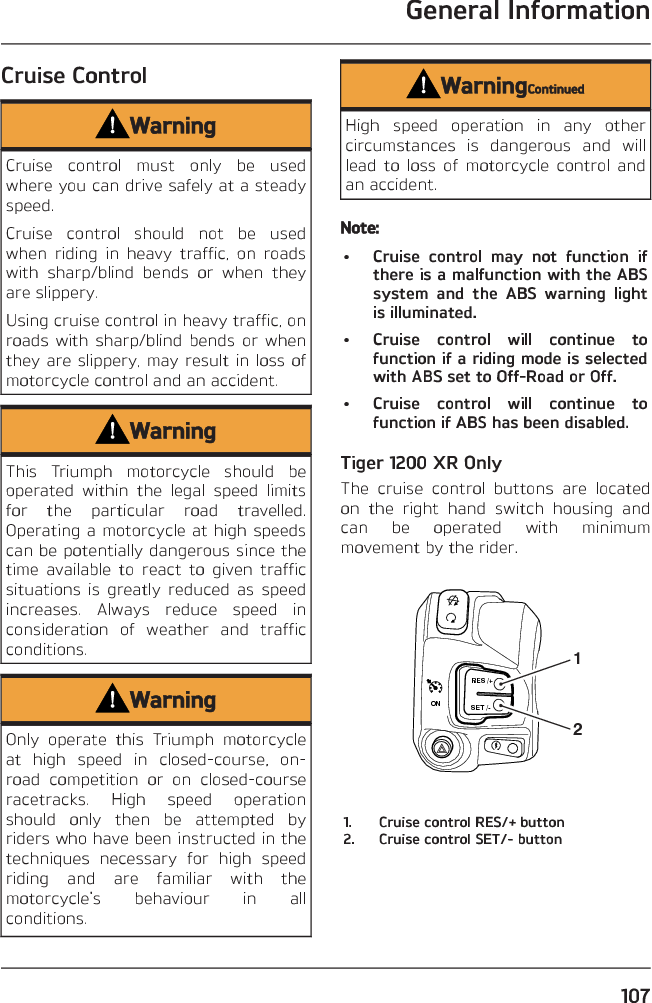 Page 107 of Pektron Group 007 KCU Keyless Control Unit User Manual OHB VG3 EN 01