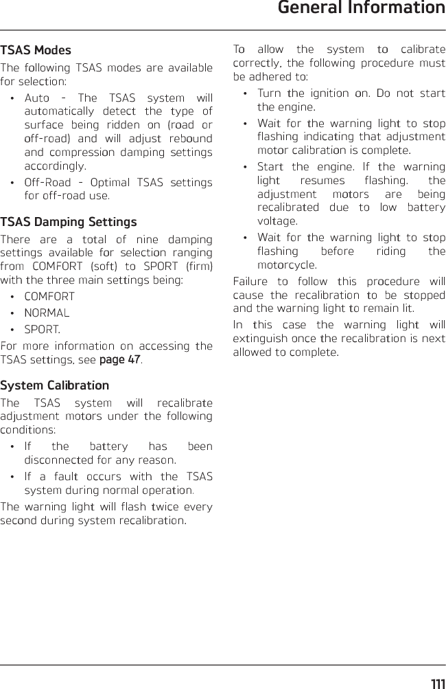 Page 111 of Pektron Group 007 KCU Keyless Control Unit User Manual OHB VG3 EN 01