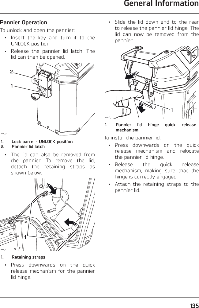 Page 135 of Pektron Group 007 KCU Keyless Control Unit User Manual OHB VG3 EN 01