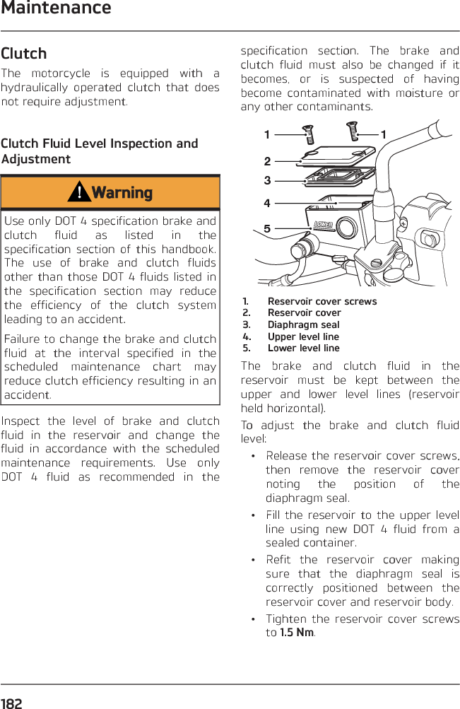 Page 182 of Pektron Group 007 KCU Keyless Control Unit User Manual OHB VG3 EN 01