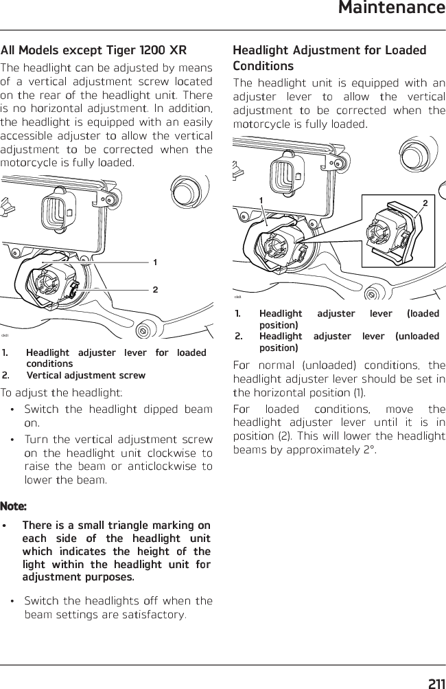 Page 211 of Pektron Group 007 KCU Keyless Control Unit User Manual OHB VG3 EN 01