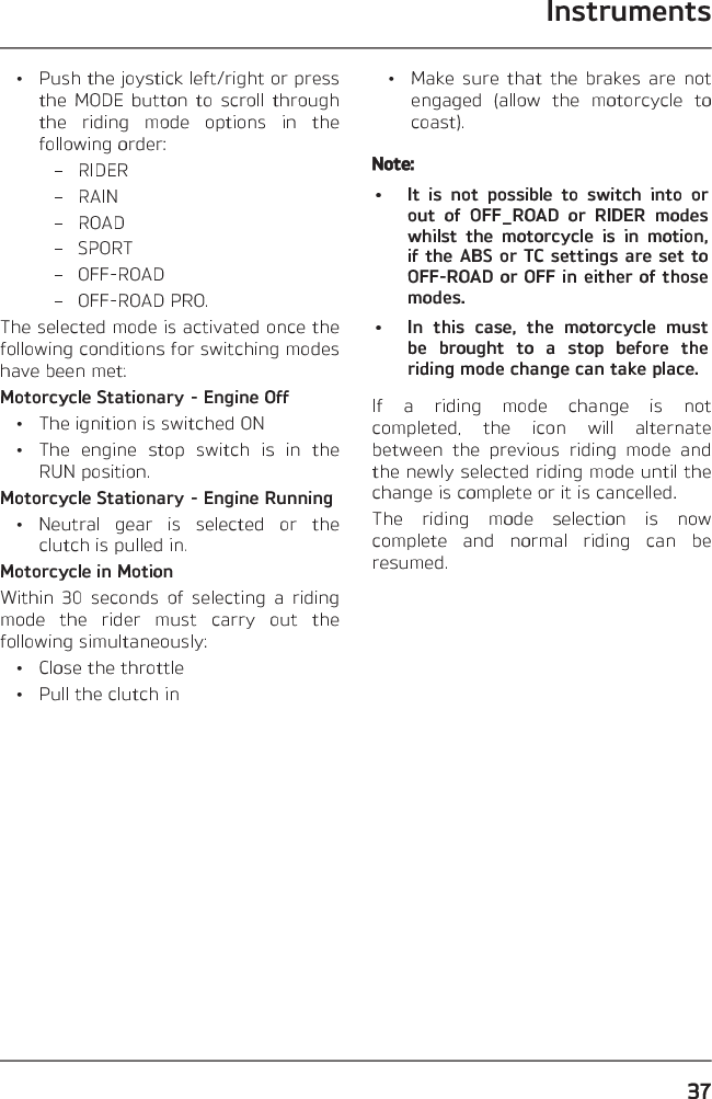 Page 37 of Pektron Group 007 KCU Keyless Control Unit User Manual OHB VG3 EN 01