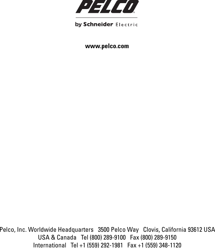 Page 12 of 12 - Pelco Pelco-Endura-Nsm5200-Users-Manual- Pelco_Web_Configuration_for_Endura_NSM5200_manual  Pelco-endura-nsm5200-users-manual