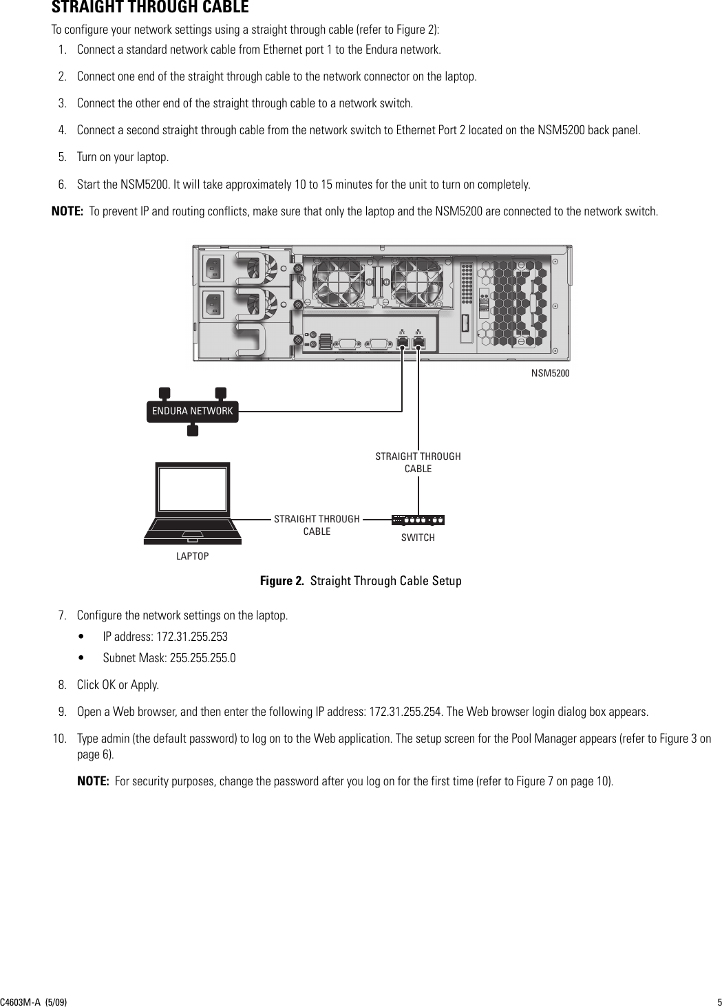 Page 5 of 12 - Pelco Pelco-Endura-Nsm5200-Users-Manual- Pelco_Web_Configuration_for_Endura_NSM5200_manual  Pelco-endura-nsm5200-users-manual