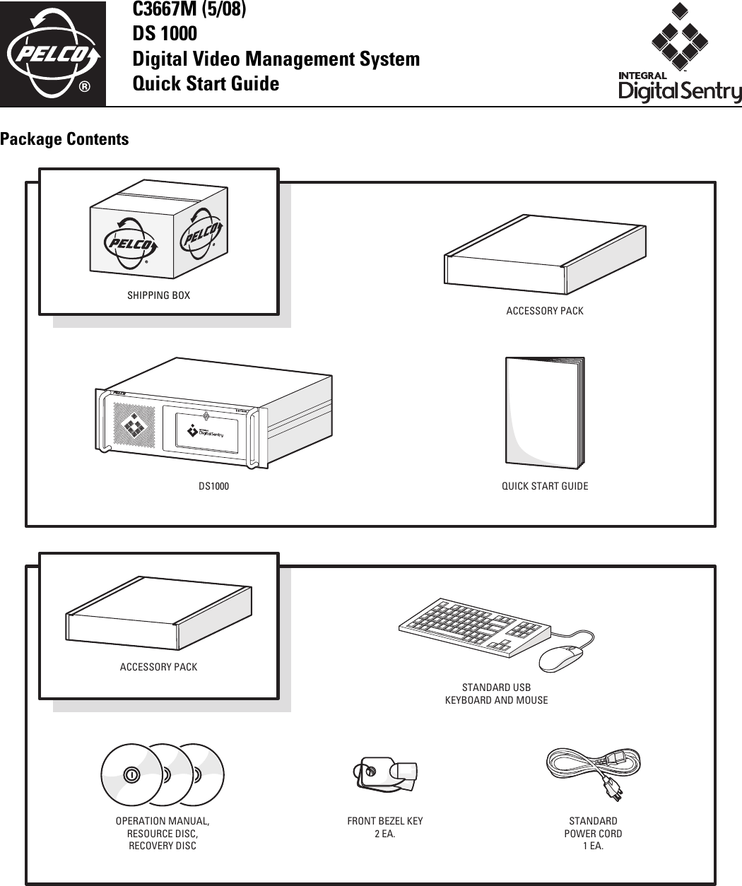 Page 2 of 4 - Pelco Pelco-Pelco-Home-Security-System-C3662M-Users-Manual- Pelco_Digital_Video_Management_System_QSG_Inst_  Pelco-pelco-home-security-system-c3662m-users-manual