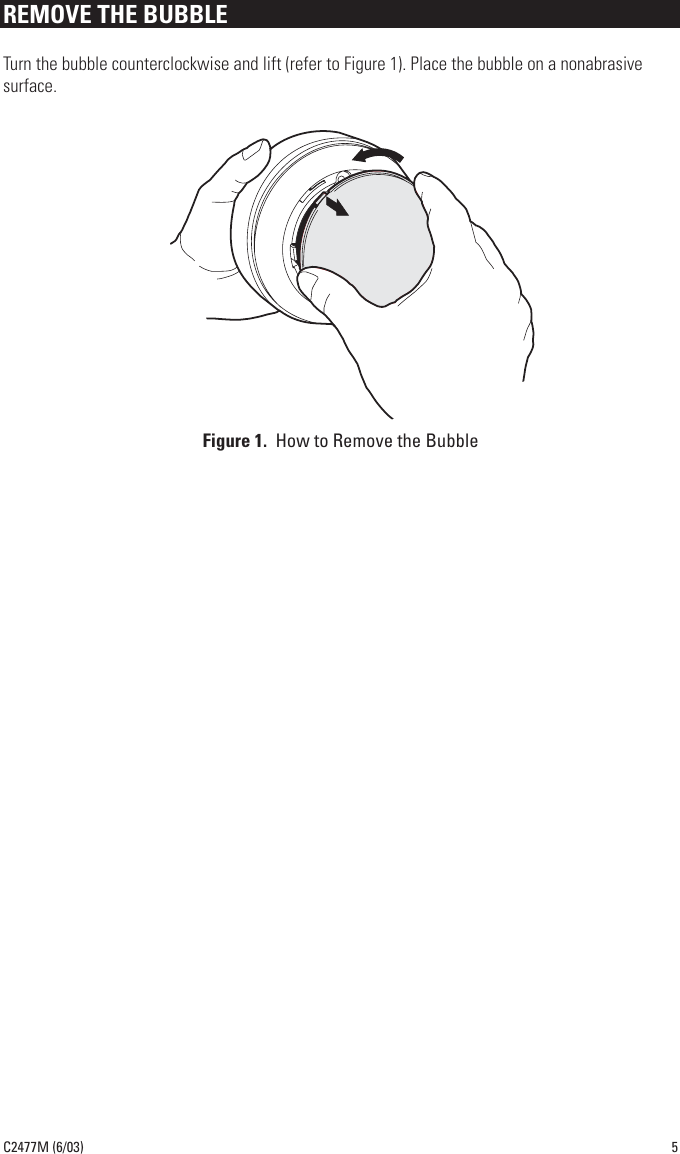 Page 5 of 12 - Pelco Pelco-Pelco-Ics090-Users-Manual- C2462M  Pelco-pelco-ics090-users-manual